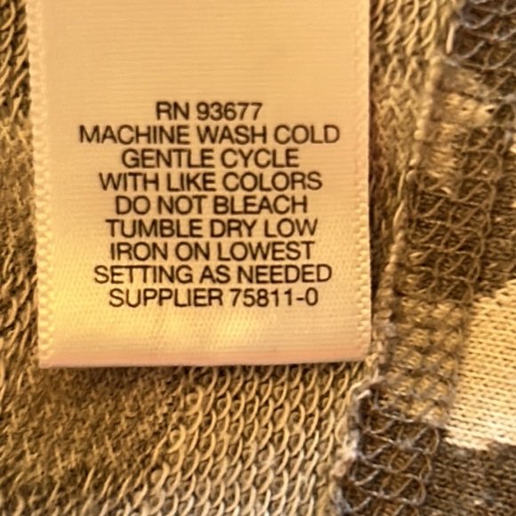 LIZ CLAIBORNE | PL | SWEATSHIRT | ANIMAL PRINT - Picture 5 of 8